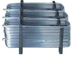 Stainless Steel or Titanium Tube Evaporator for Chiller